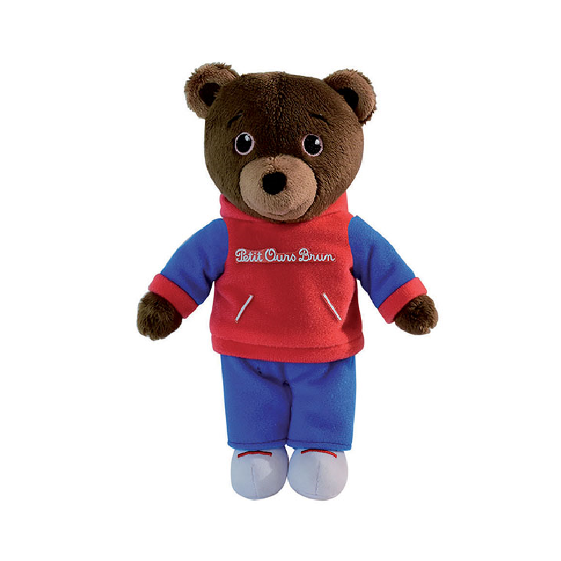  petit ours brun soft toy jogger 15 cm 